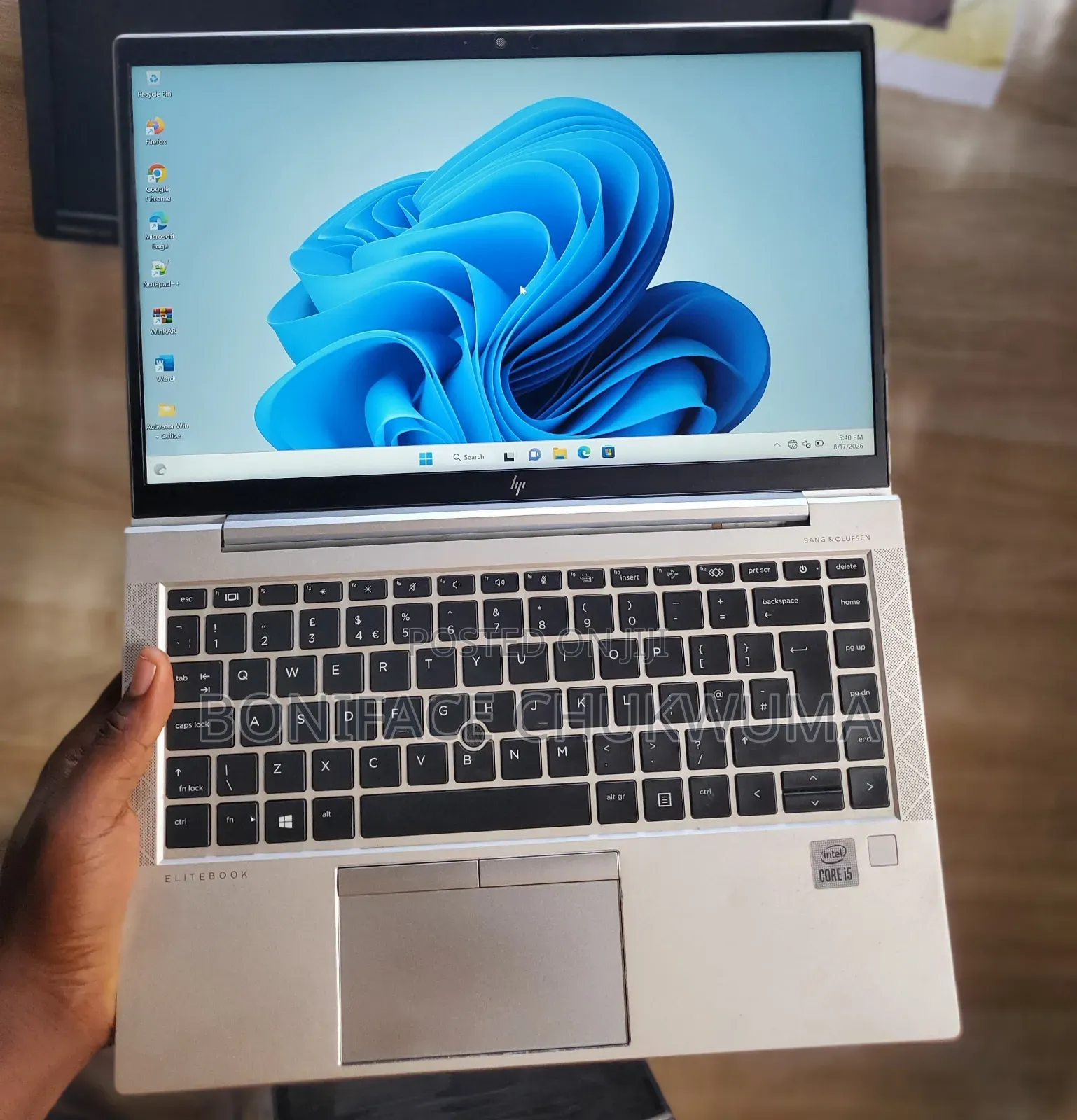 Laptop HP EliteBook 840 G7 8GB Intel Core i5 SSD 256GB
