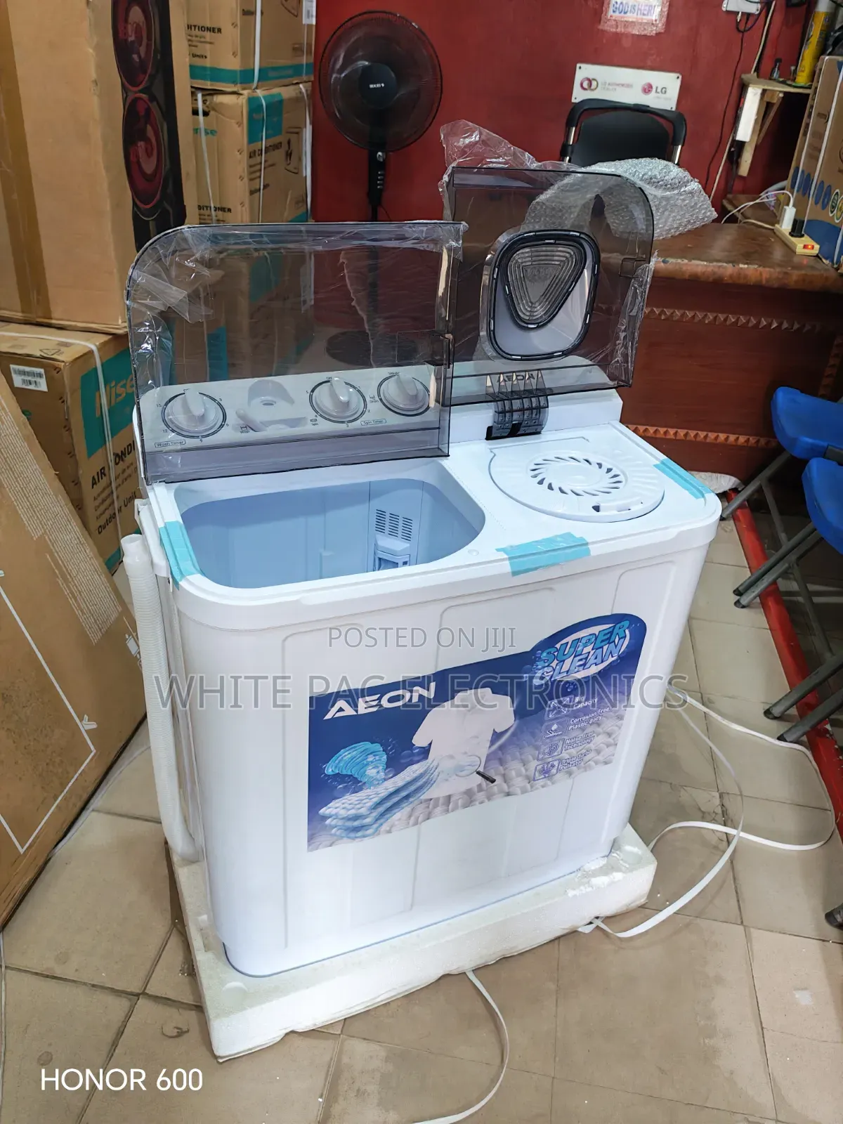 New Aeon 7KG Semi Automatic ( Manuel ) Washing Spining > 2 Yrs