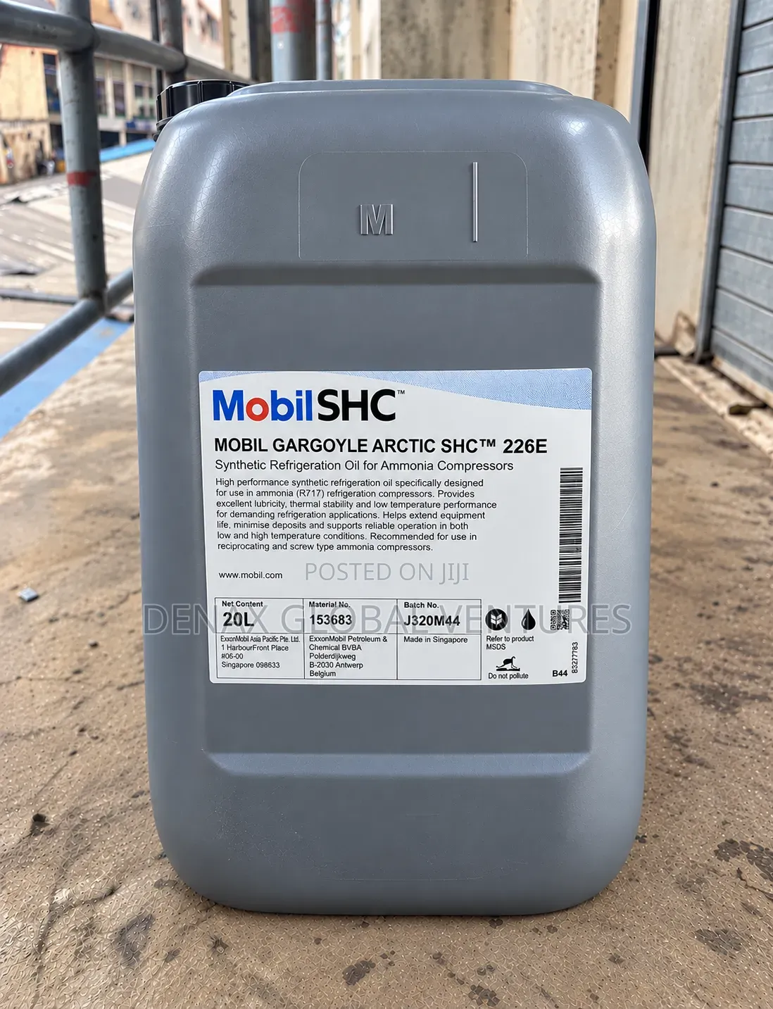 Mobil Gargoyle Arctic SHC 226E Fully Synthetic Refrigeration Oil 20L