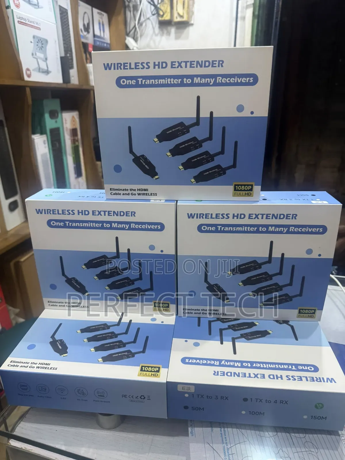 Wireless HD EXTENDER, ONE Transmitter to 4 Receiver
