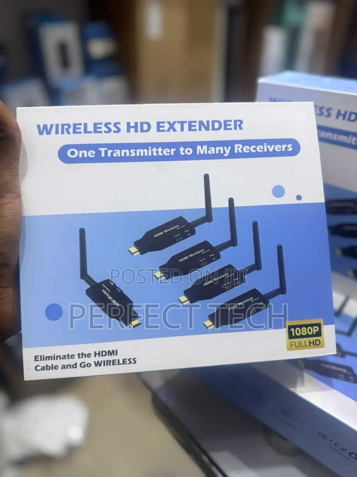 Wireless HD EXTENDER, ONE Transmitter to 4 Receiver