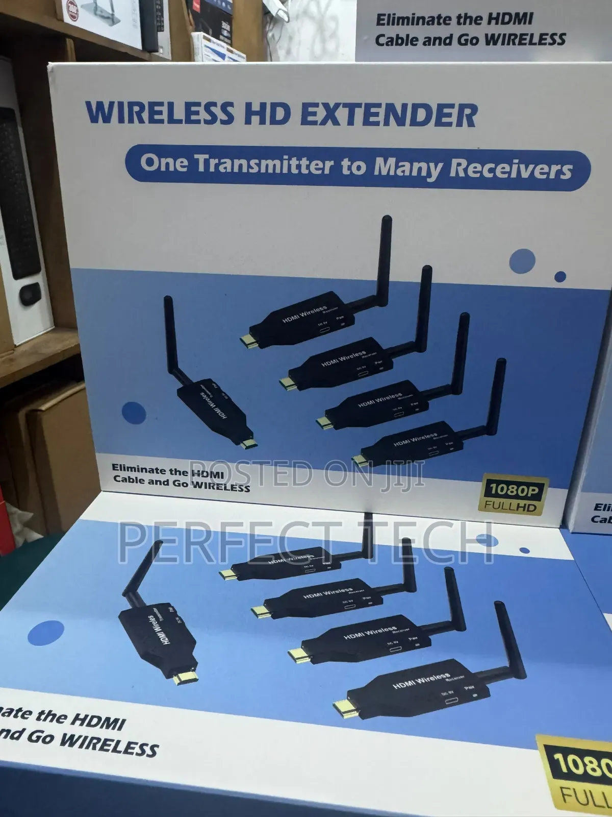 Wireless HD EXTENDER, ONE Transmitter to 4 Receiver