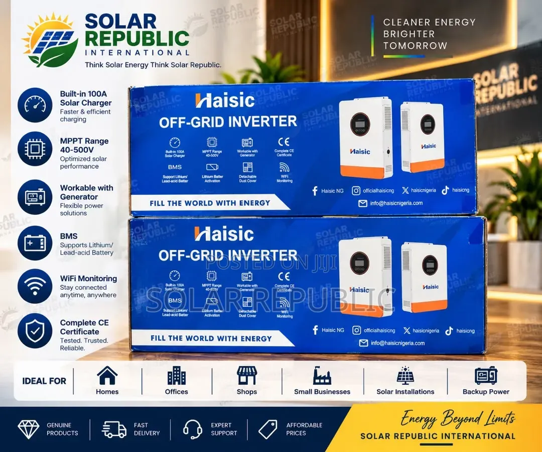 Hiasic 4kVA 24V Hybrid Inverter