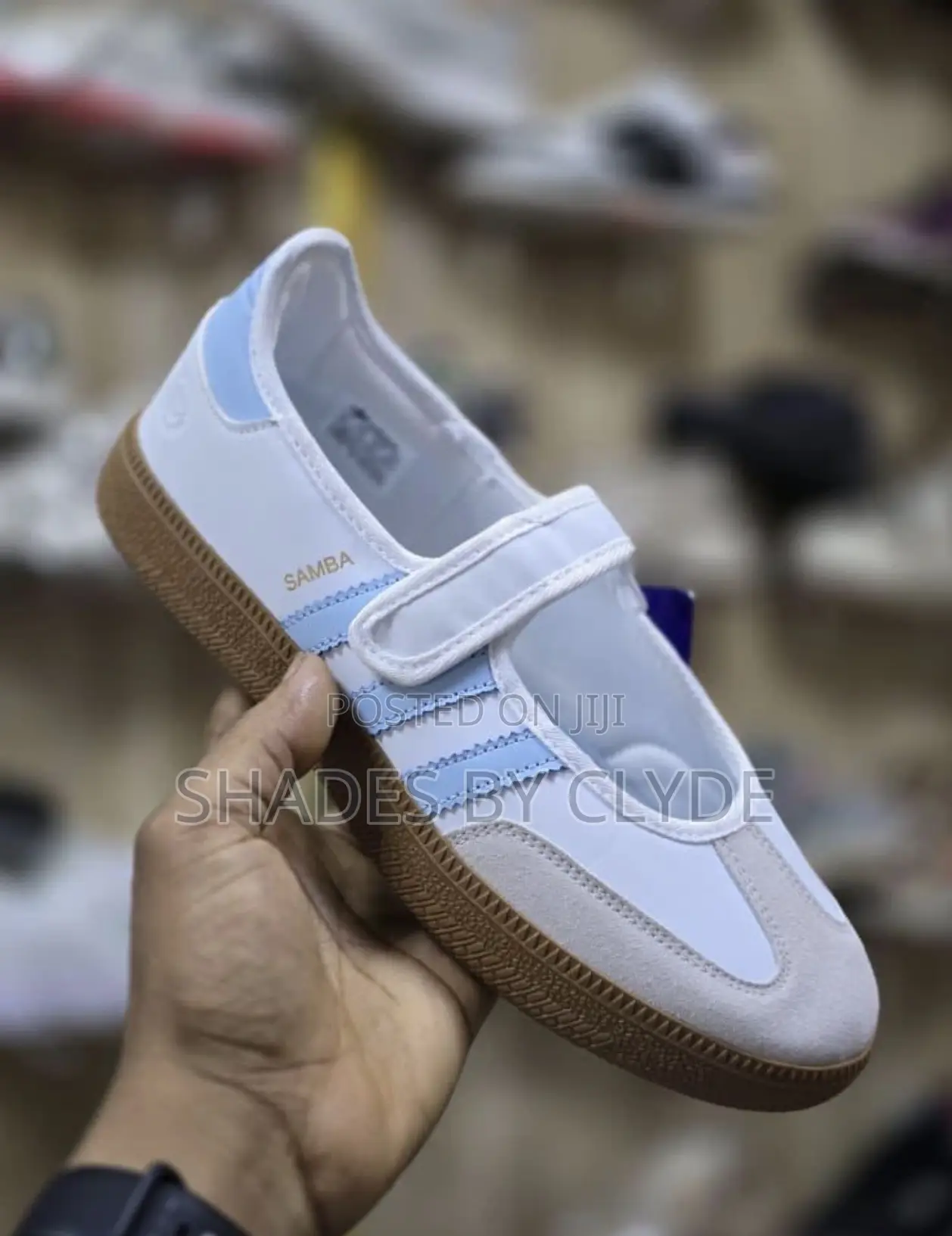 Adorable Adidas Samba Velcro Sneakers – Stylish Comfy