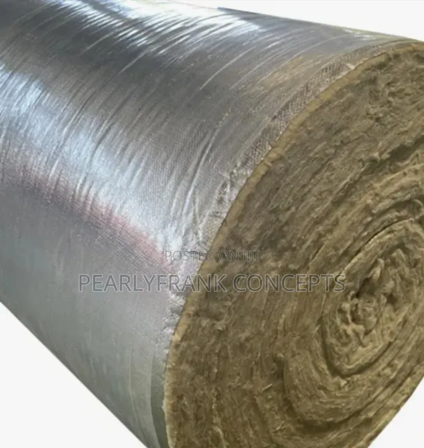 Glass Rock Wool 50mm With A.Foil.