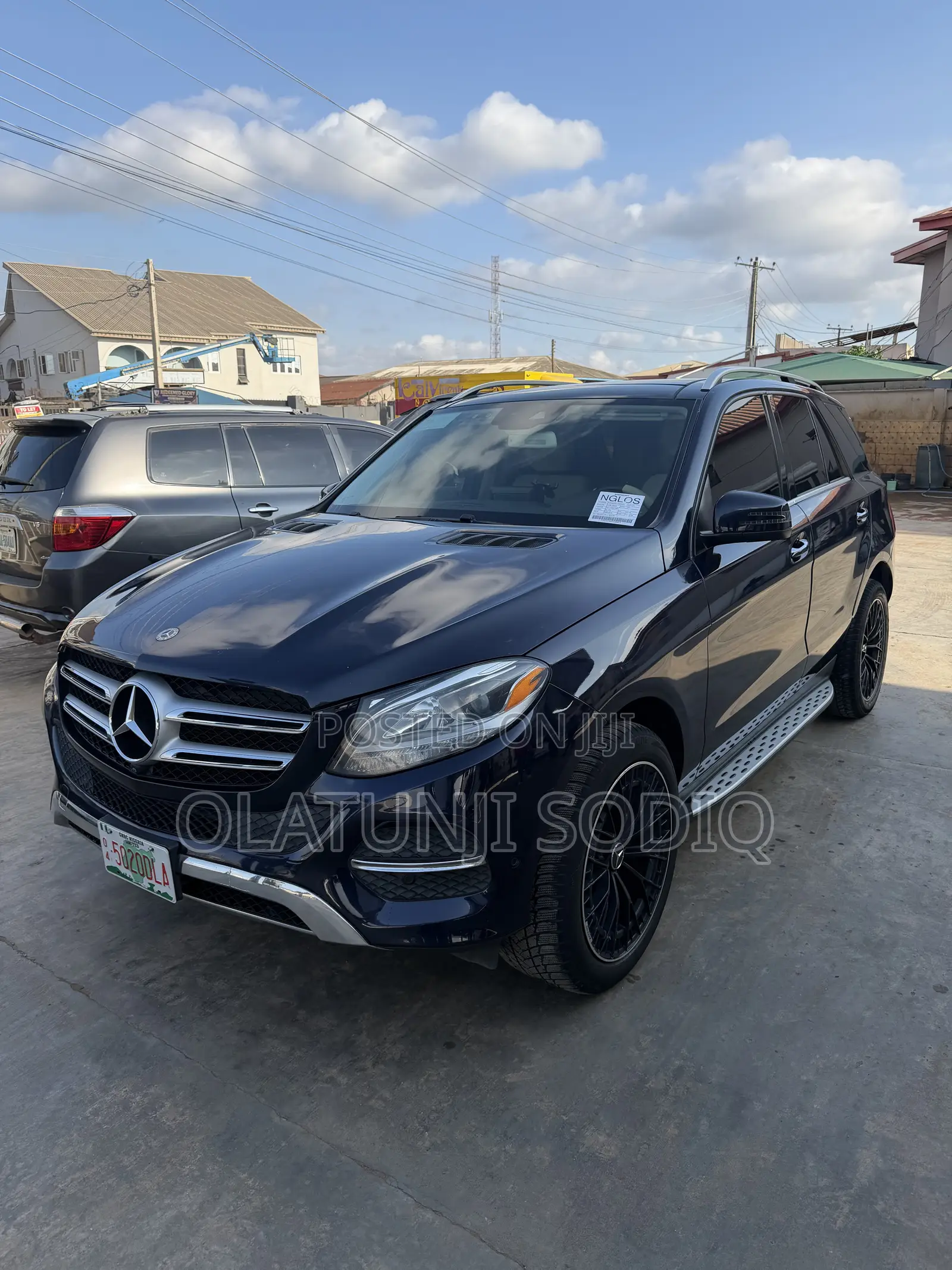 Mercedes-Benz GLE-Class GLE 320 4MATIC 2018 Blue