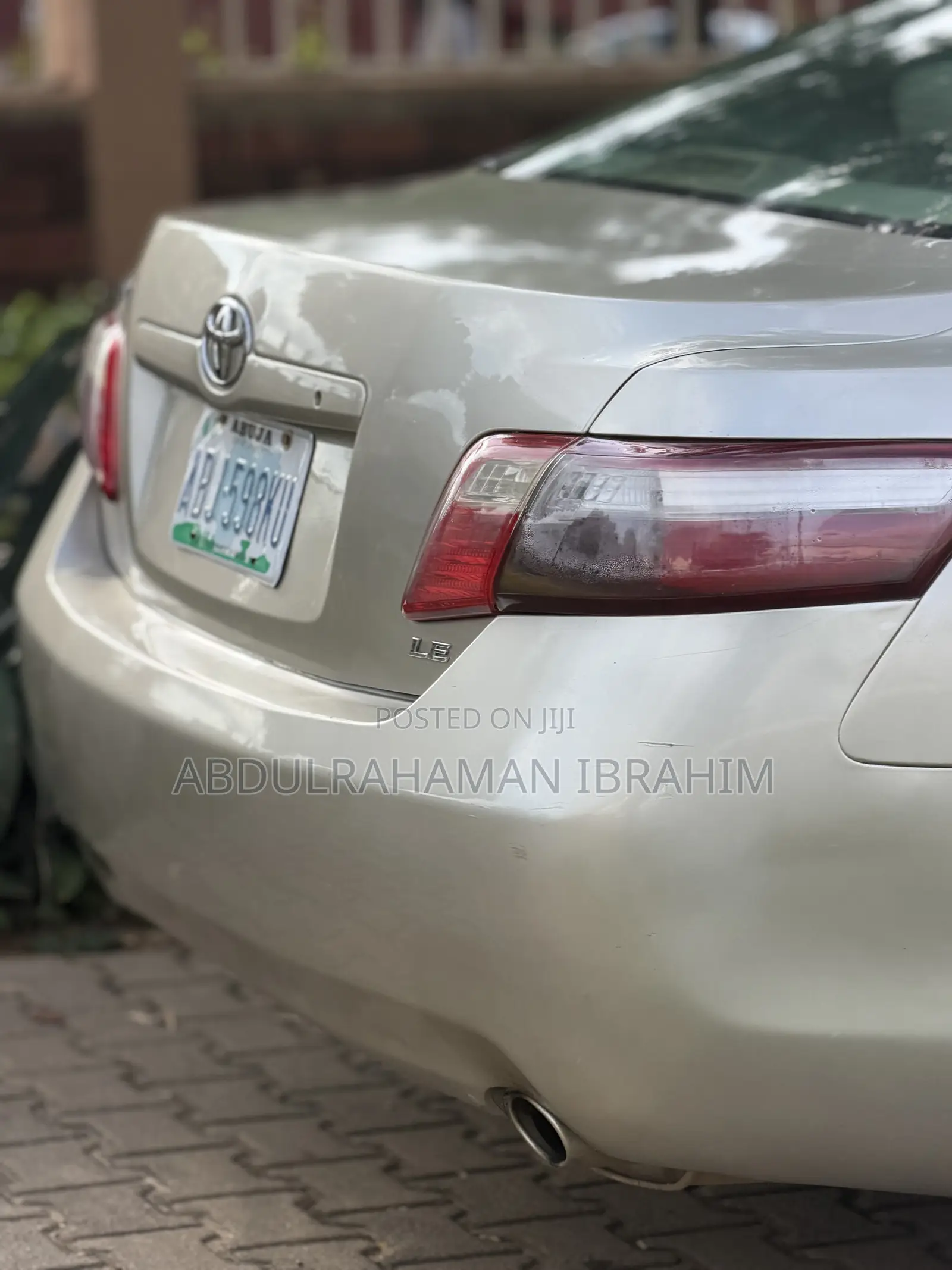 Toyota Camry 2008 Gold