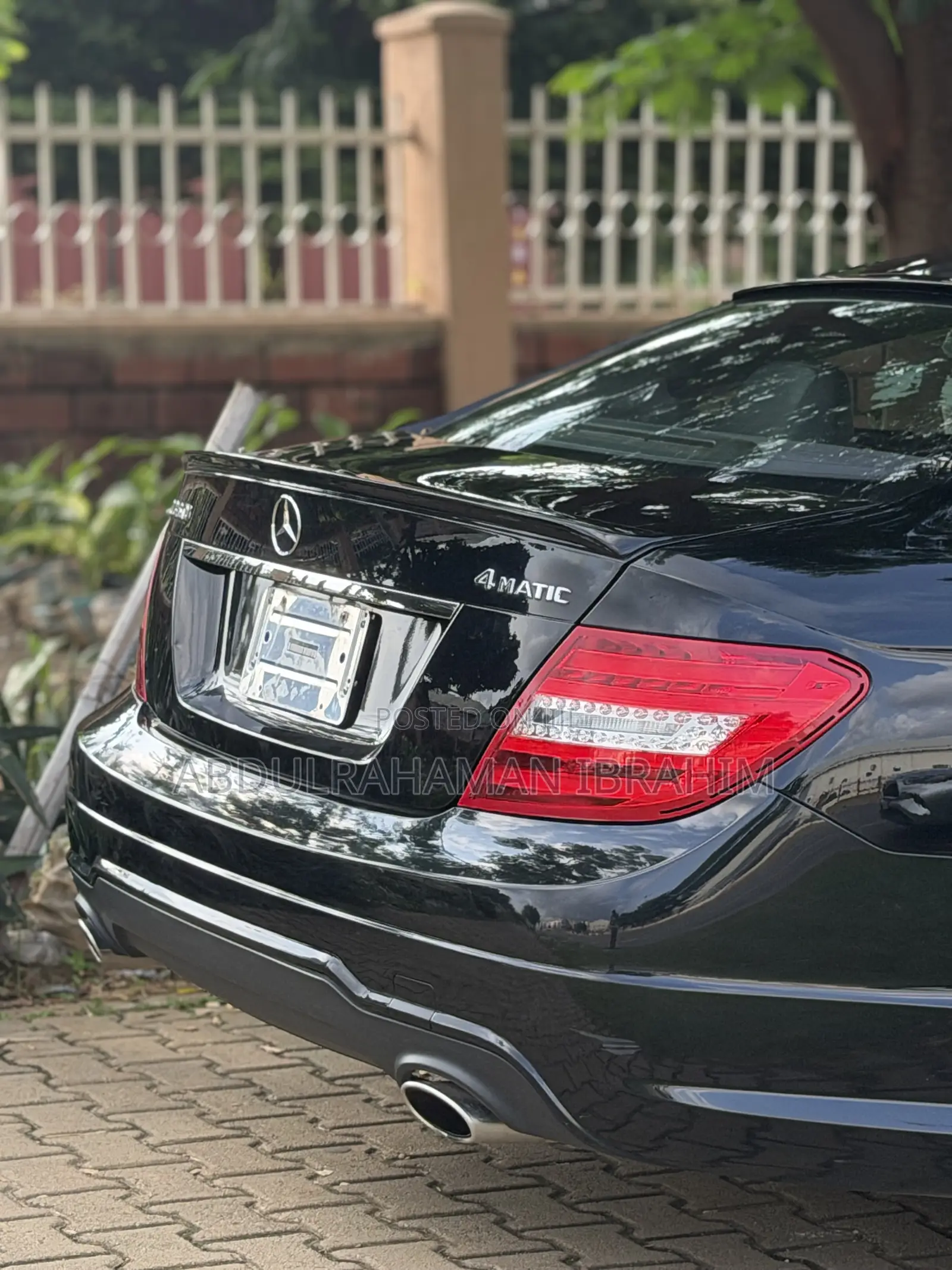Mercedes-Benz C350 2014 Black