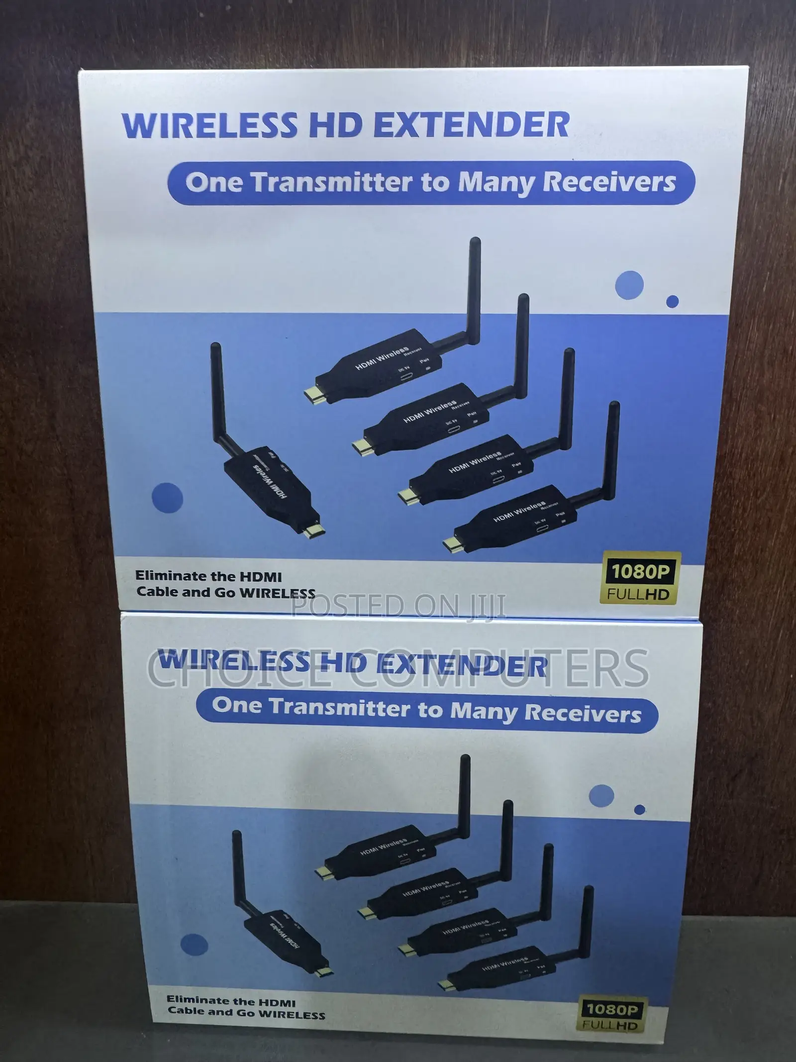 4-Way Wireless HDMI Transmitter Receiver Kit