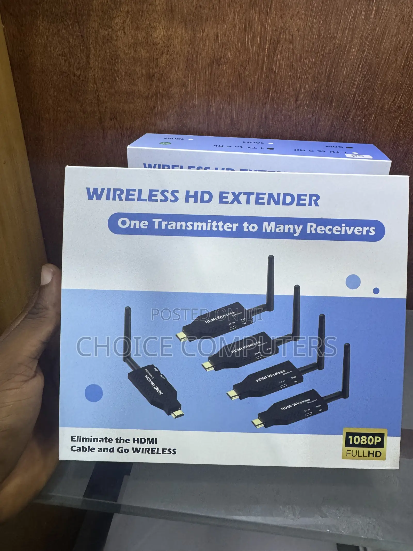 4-Way Wireless HDMI Transmitter Receiver Kit
