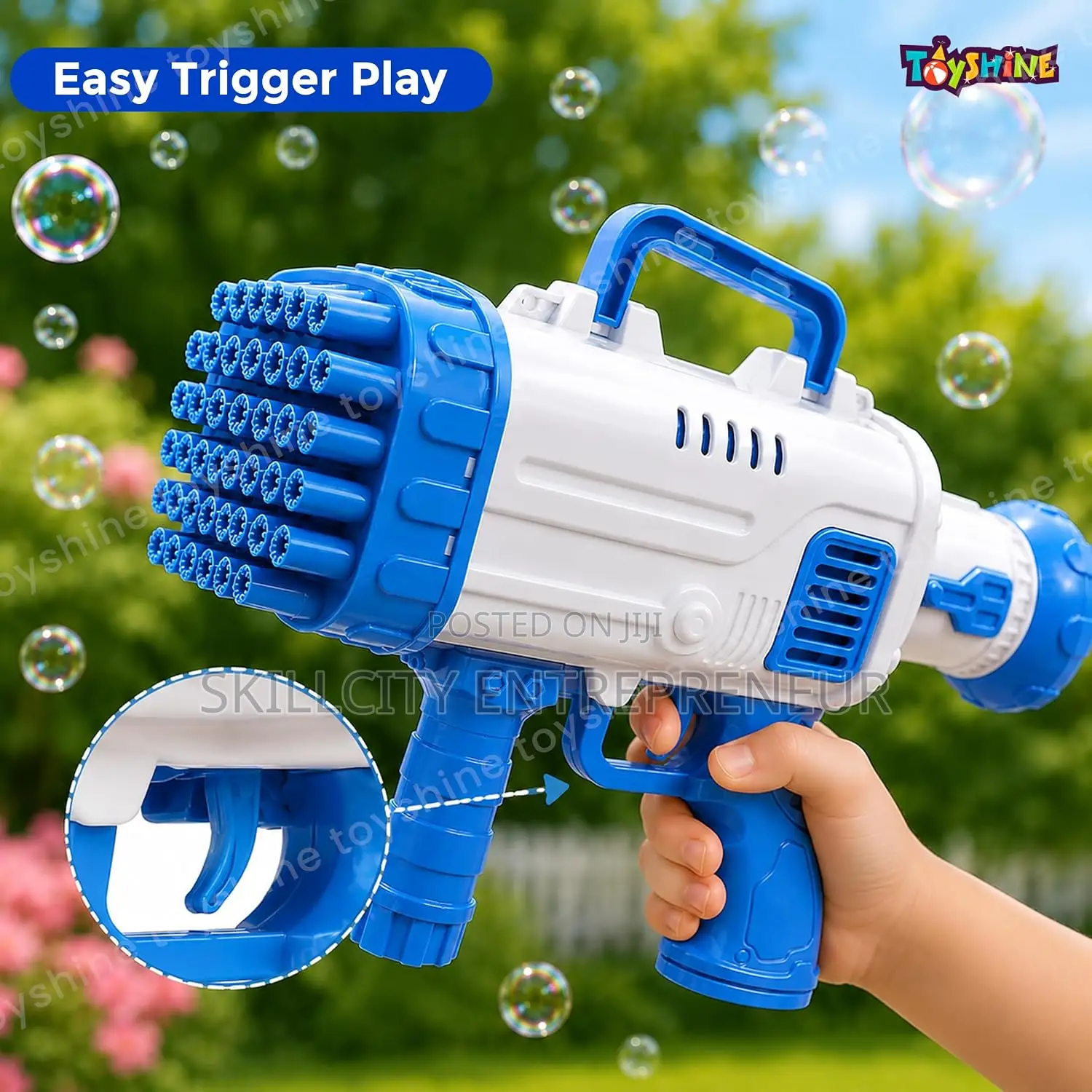 32 Hole Bubble Gun