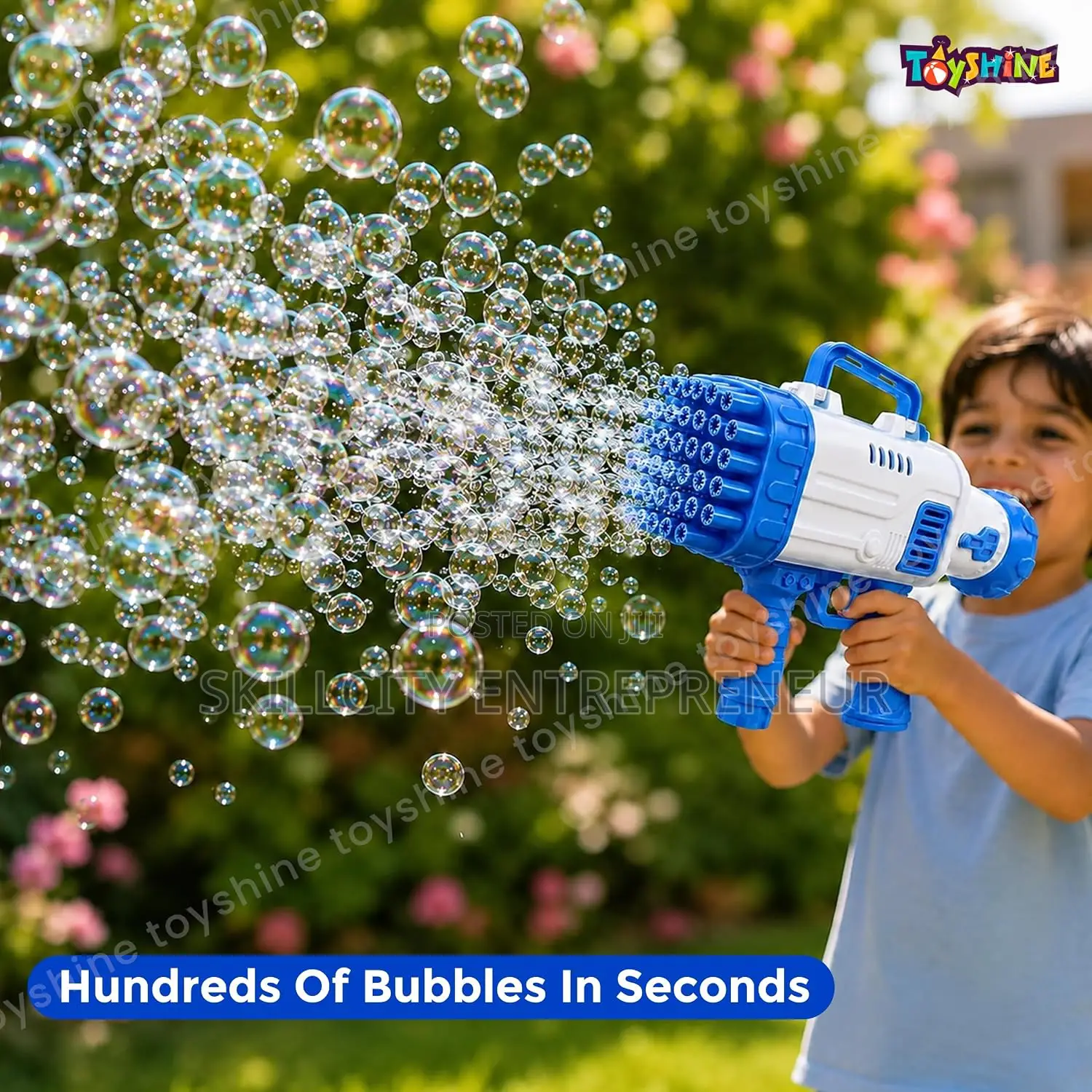 32 Hole Bubble Gun