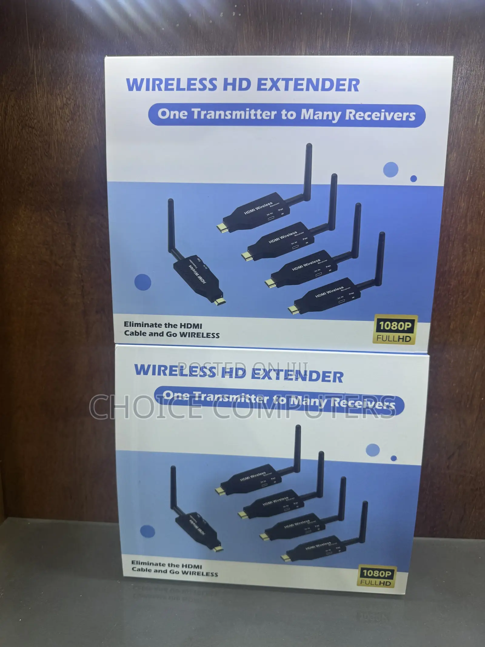 4-Way Wireless HDMI Transmitter Receiver Kit