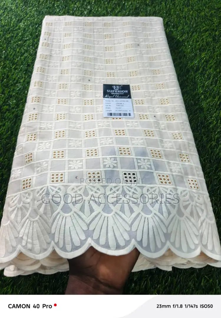 Swiss Dry Lace – Unisex