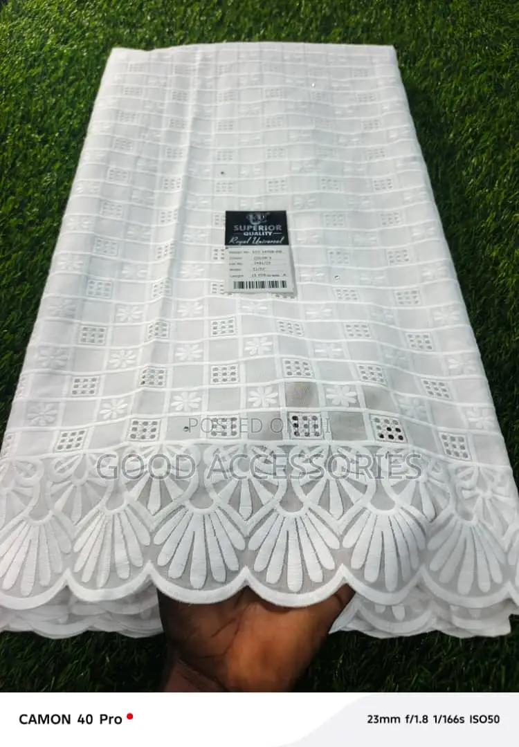 Swiss Dry Lace – Unisex