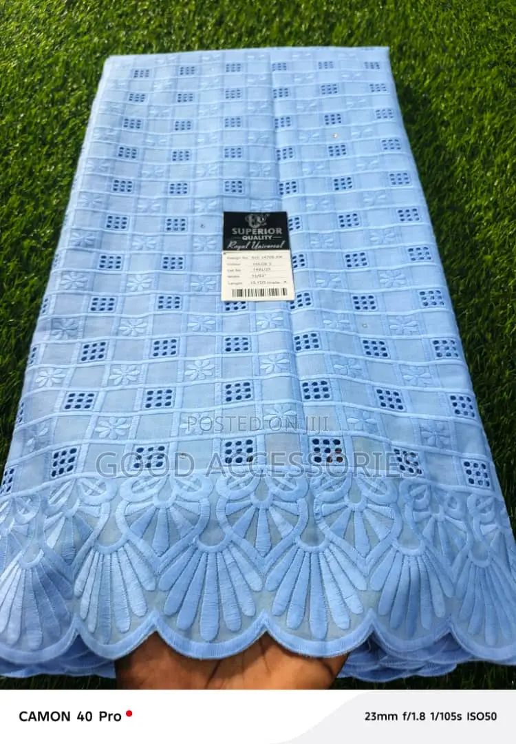 Swiss Dry Lace – Unisex