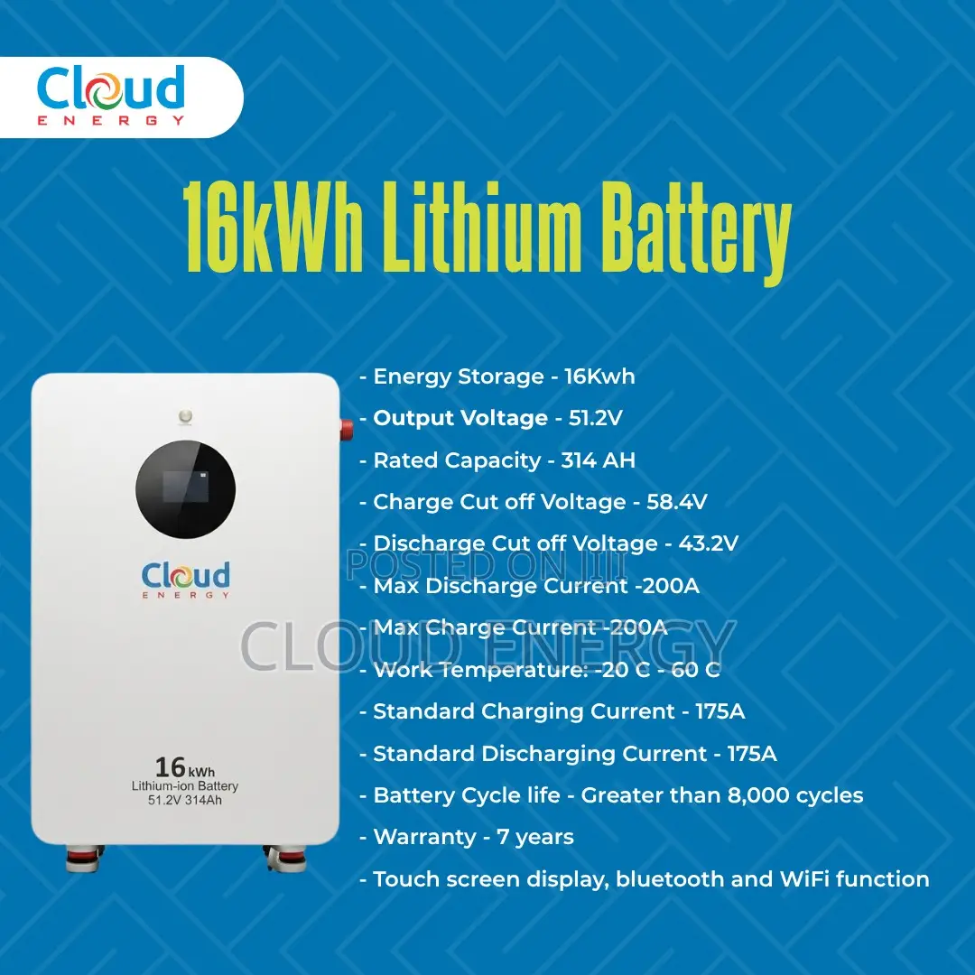 Lithium Battery Company in Lagos (16kWh)