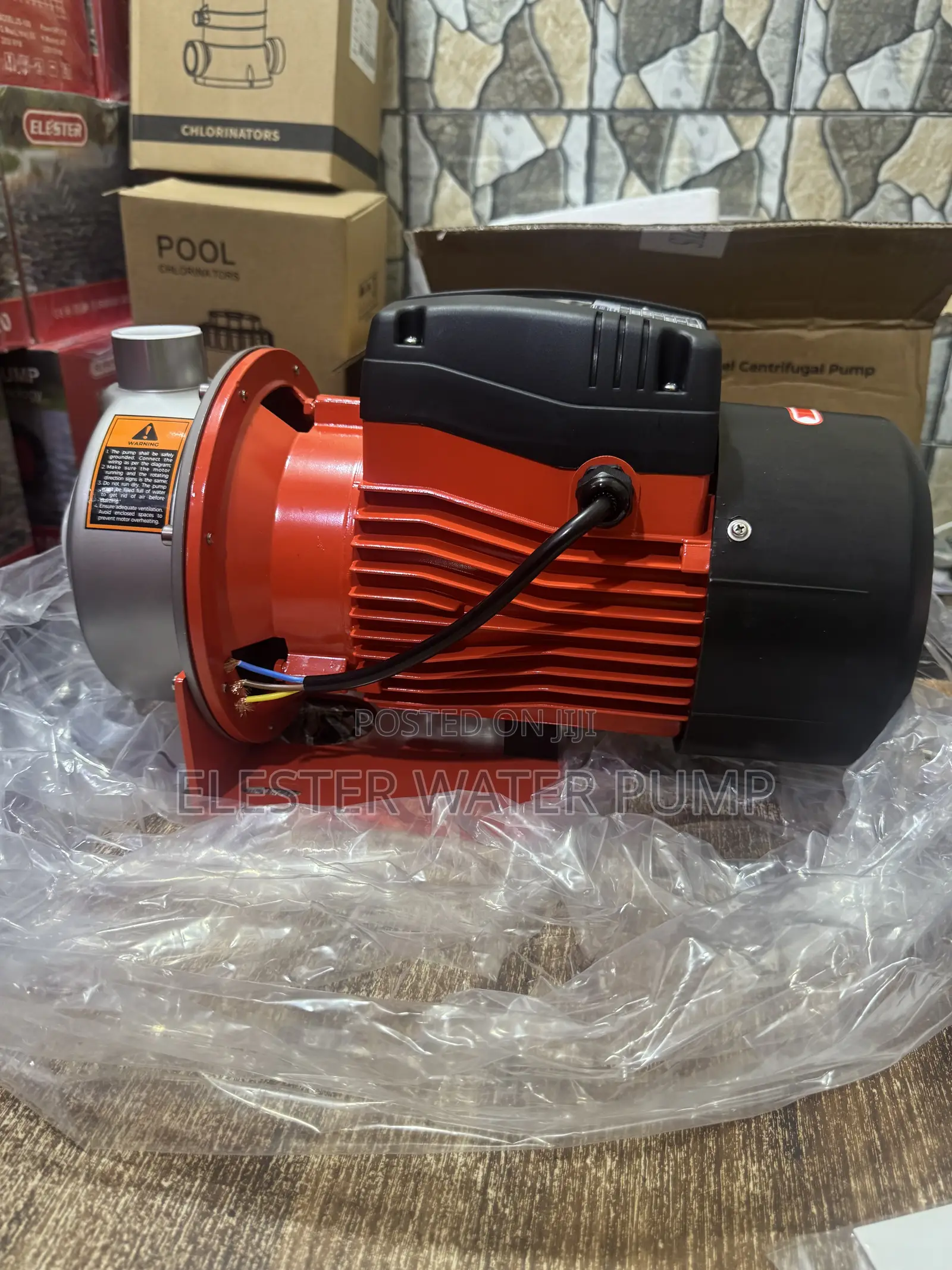 Elester 3.0 HP Single Phase Stainless Steel Pump