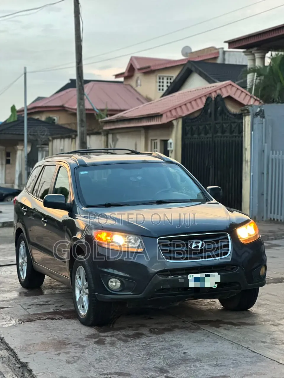 Hyundai Santa Fe 2010 Gray