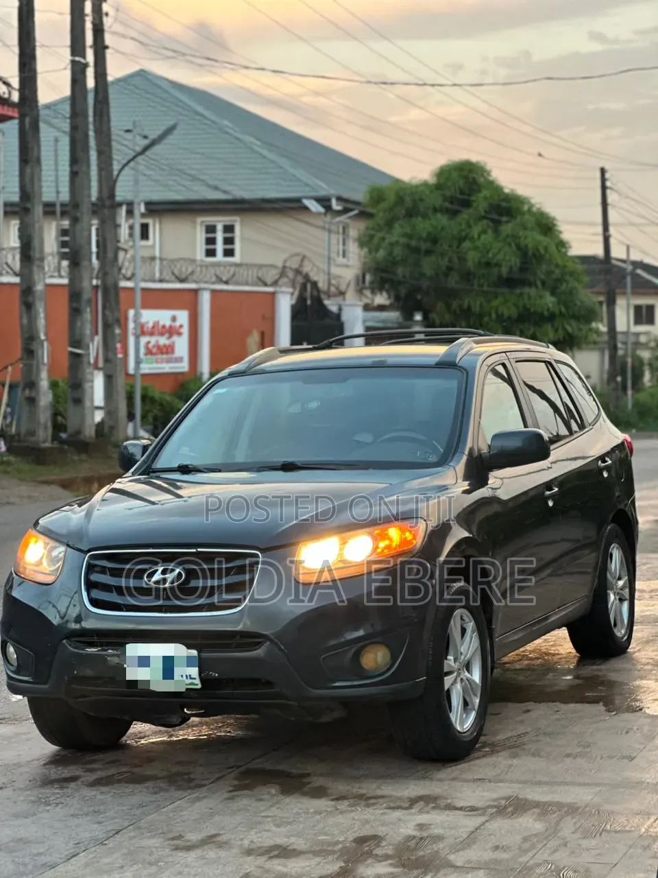 Hyundai Santa Fe 2010 Gray