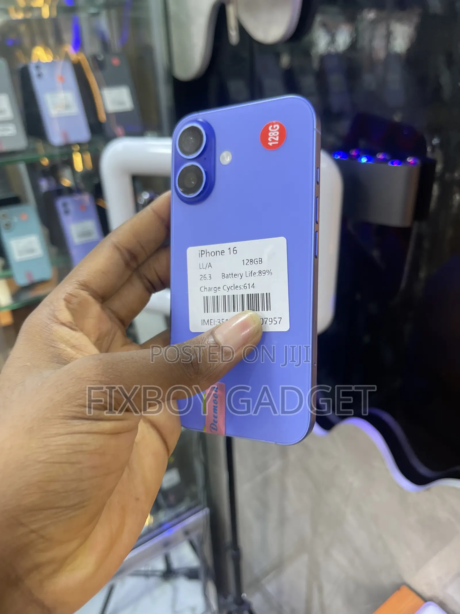 Apple iPhone 16 128 GB Blue