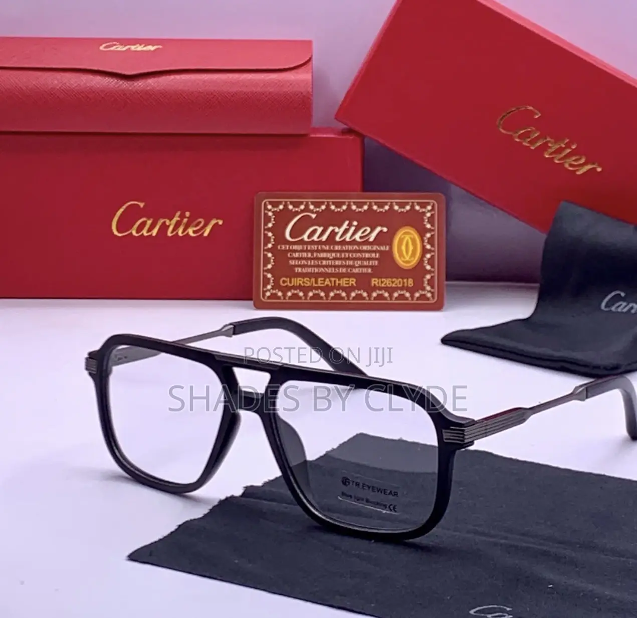 Luxury Cartier Designer Frames – Sophisticated Statement Eyewear