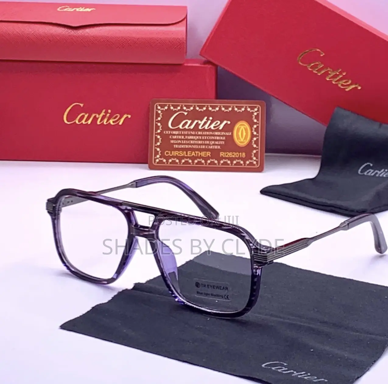 Luxury Cartier Designer Frames – Sophisticated Statement Eyewear