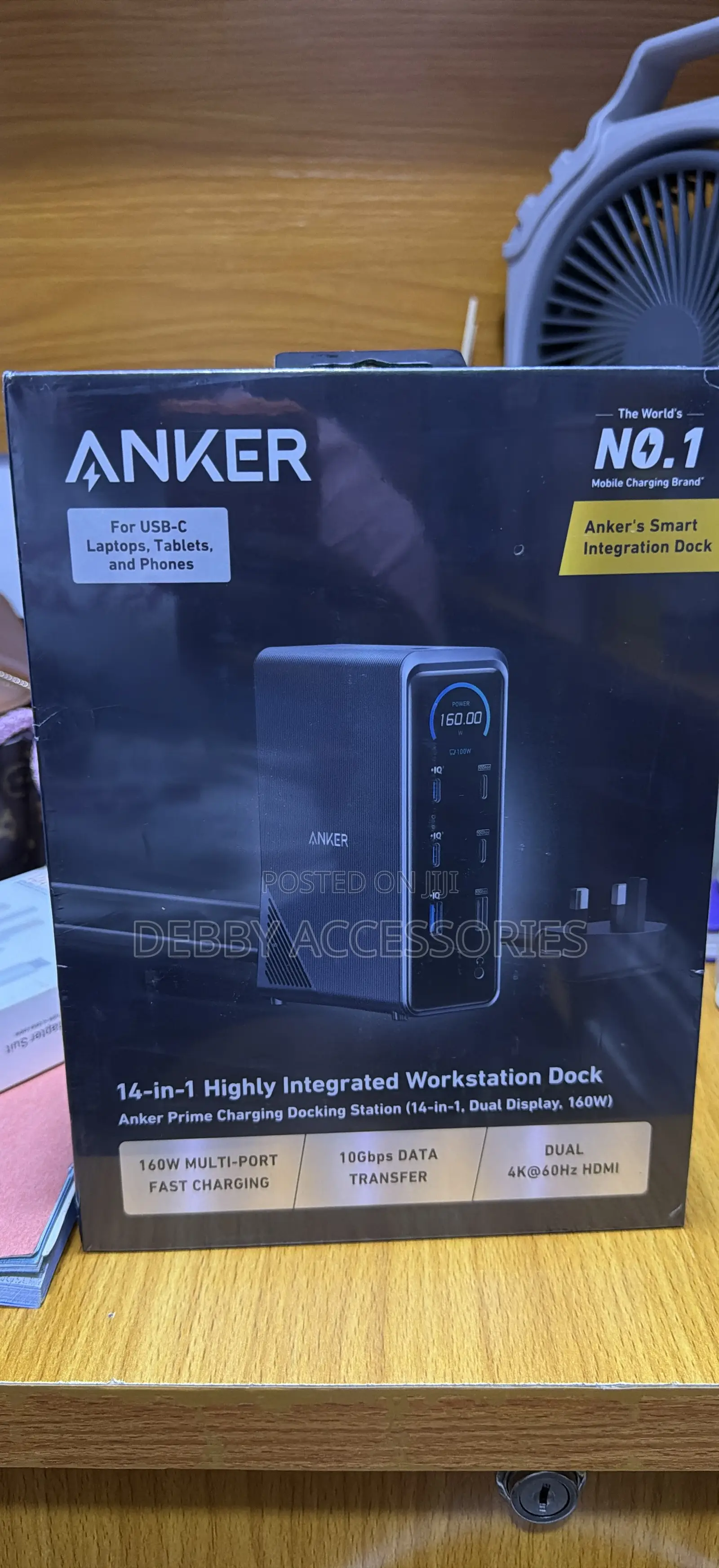 Anker 14 in 1 Highly Integrated Workstation Dock 160W