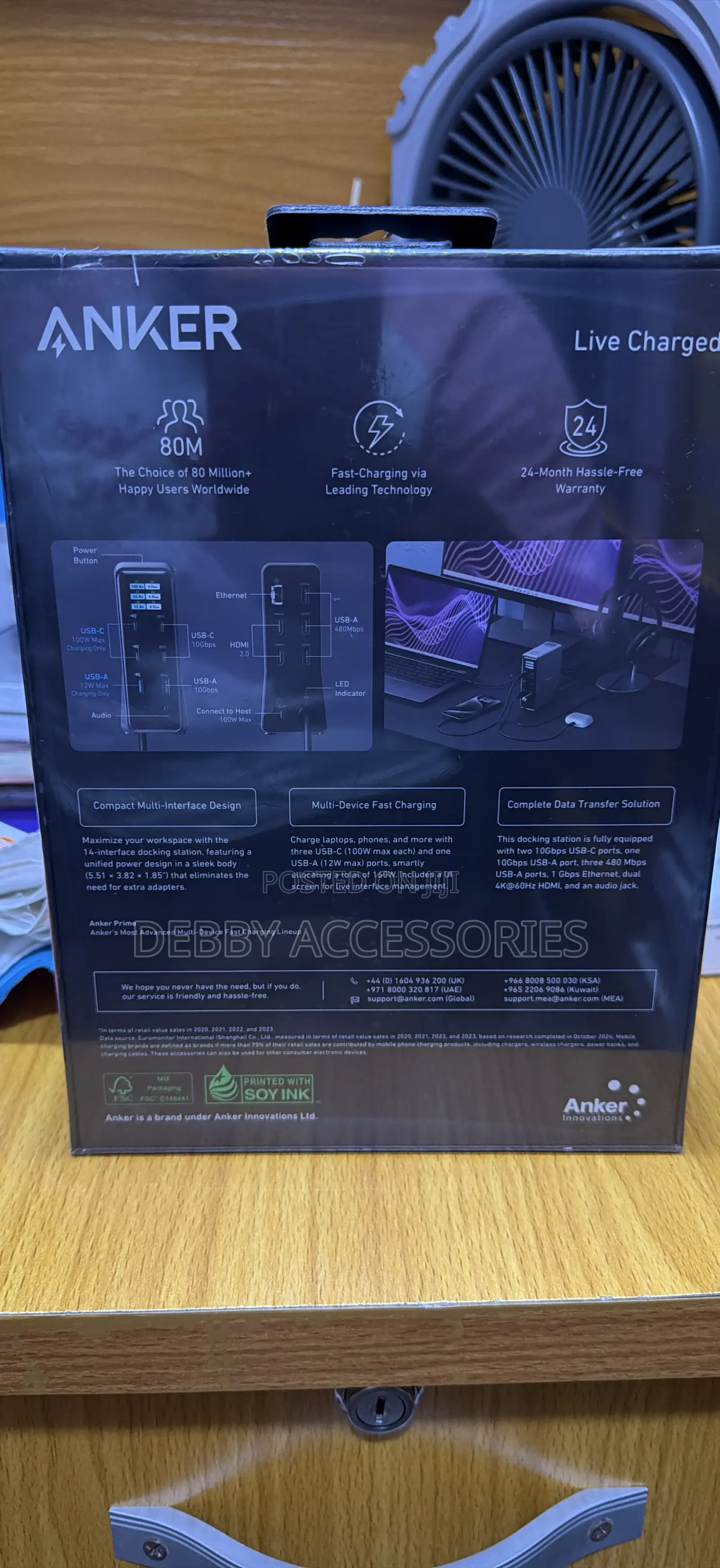 Anker 14 in 1 Highly Integrated Workstation Dock 160W