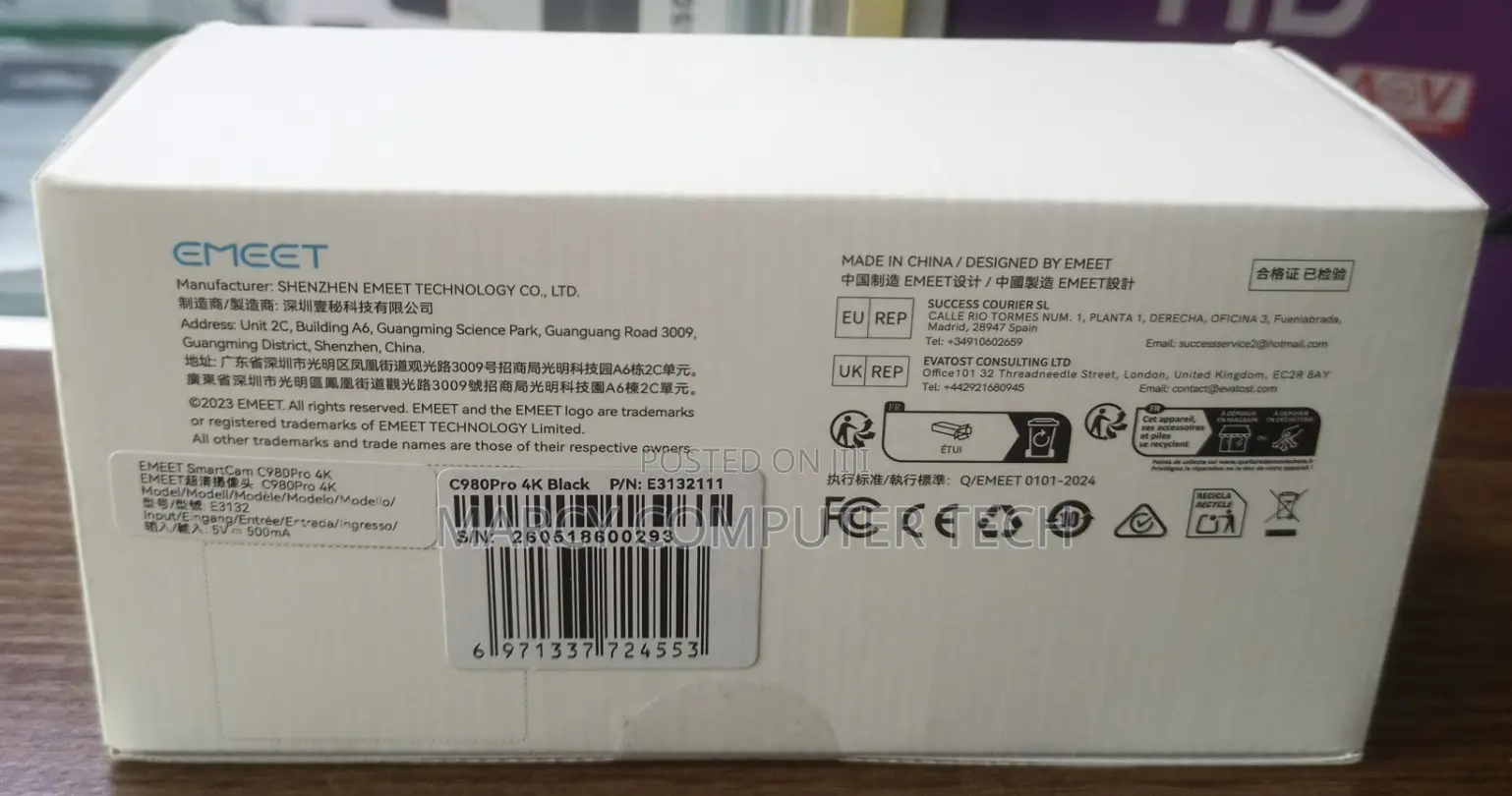 EMEET SmartCam C980 Pro