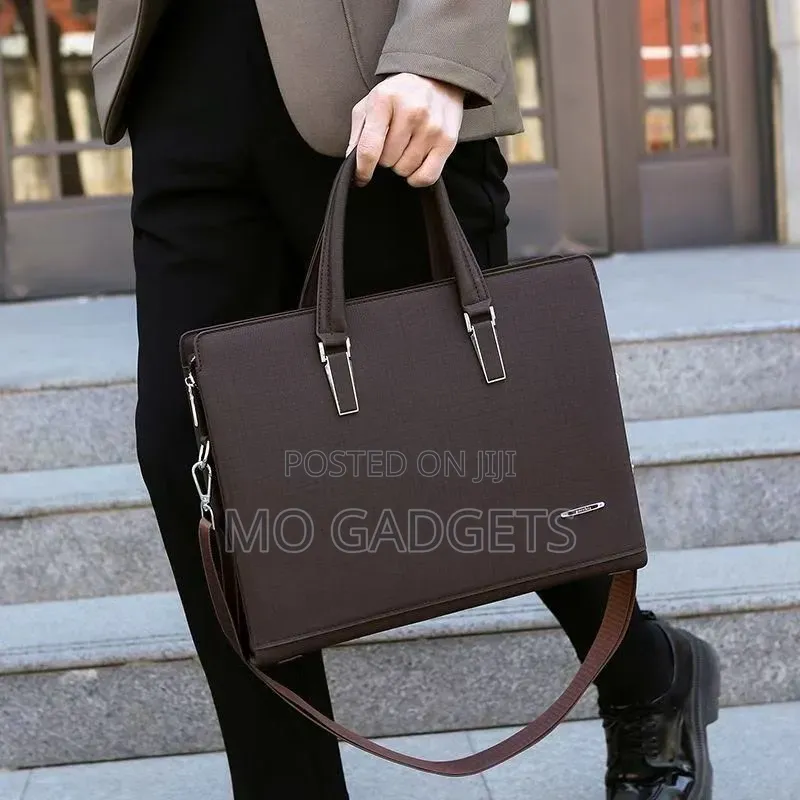 Stylish Montblanc DarkBrown Executive Briefcase / Laptop Bag