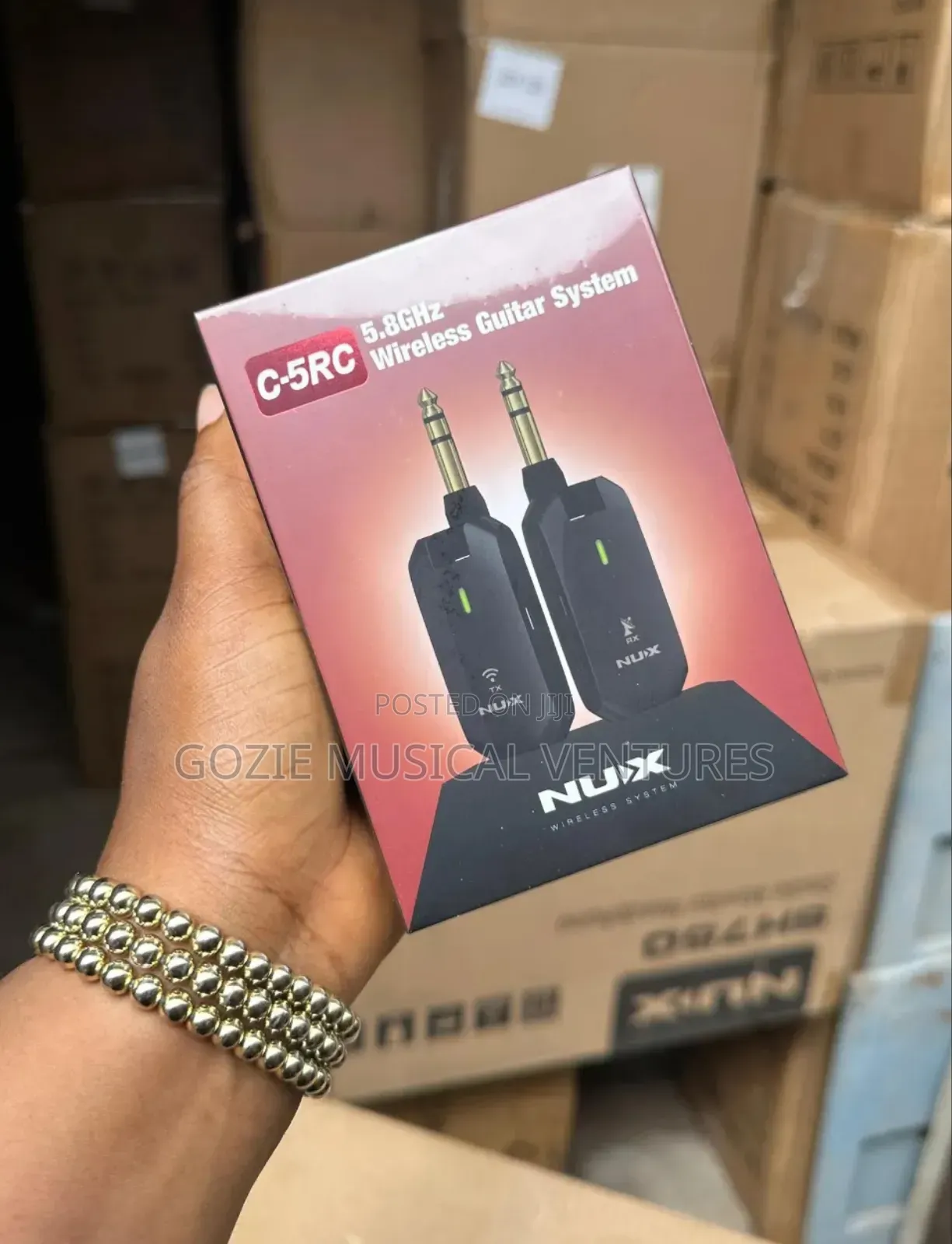 Original Nux B-5rc 2.GHz Guitar Wireless Transmitter System