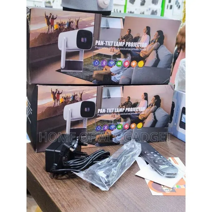 Rechargeable Projector Android 11.0 Built-in Battery Bluetooth