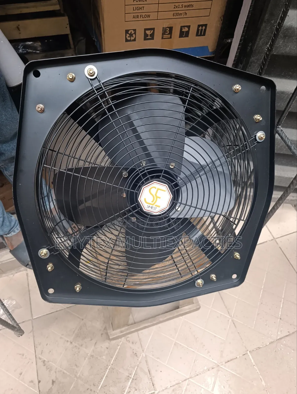 Exhaust Fan 12inches to 24inches Are Available