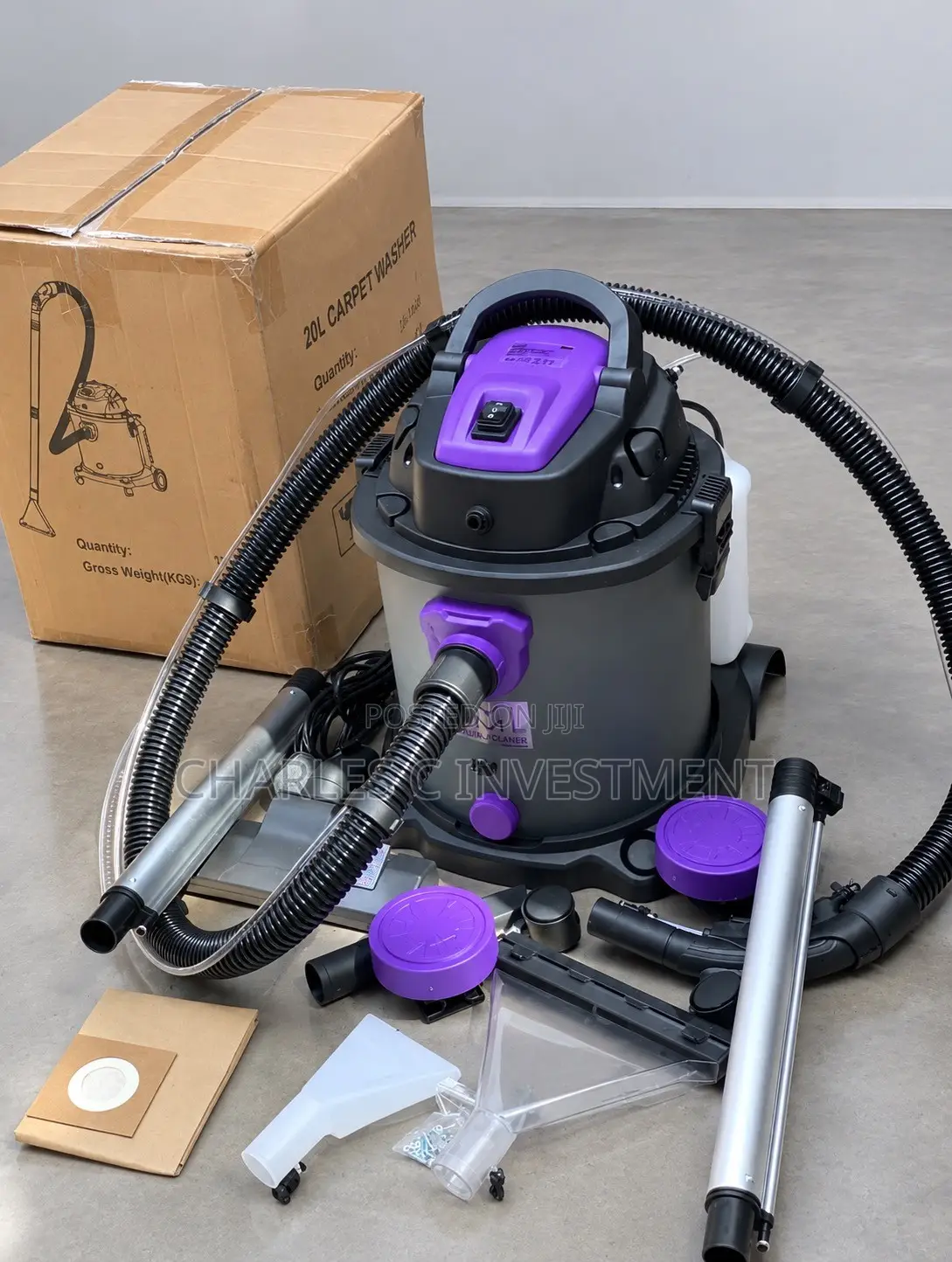 20L Carpet and Sofa Chair Vacuum Cleaner