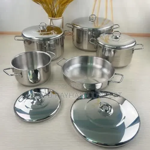Heavy Duty Korkmaz Stainless Cookware Set