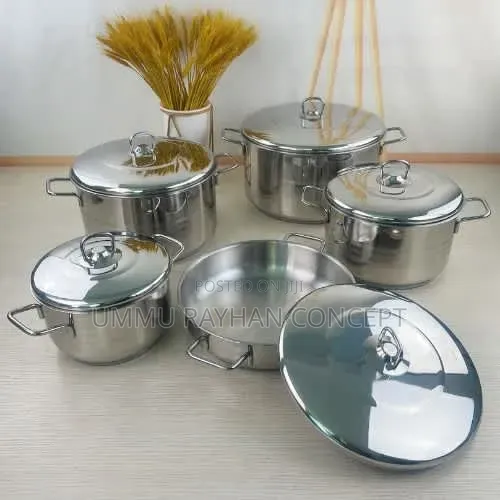 Heavy Duty Korkmaz Stainless Cookware Set