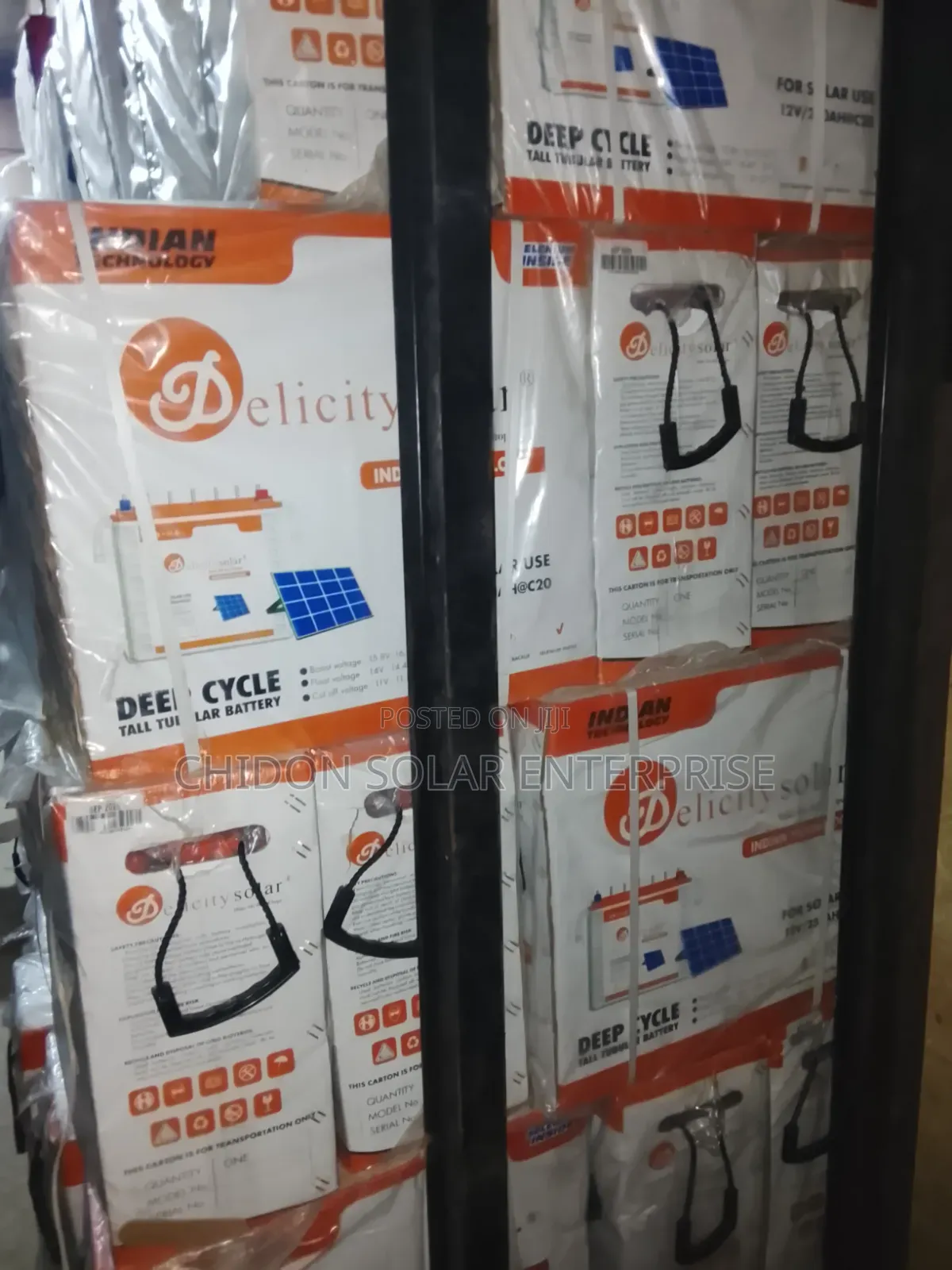 240Ah 12v Fidelity Tubular Battery