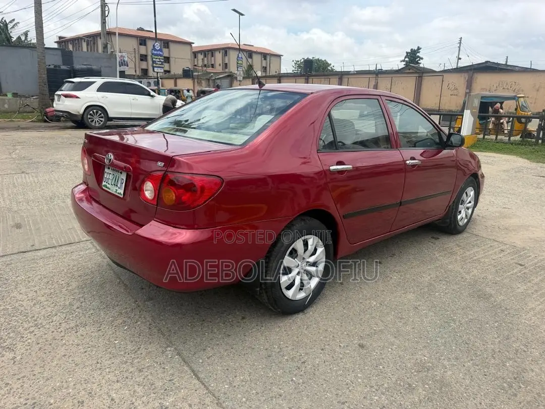 Toyota Corolla 1.4 2004 Red