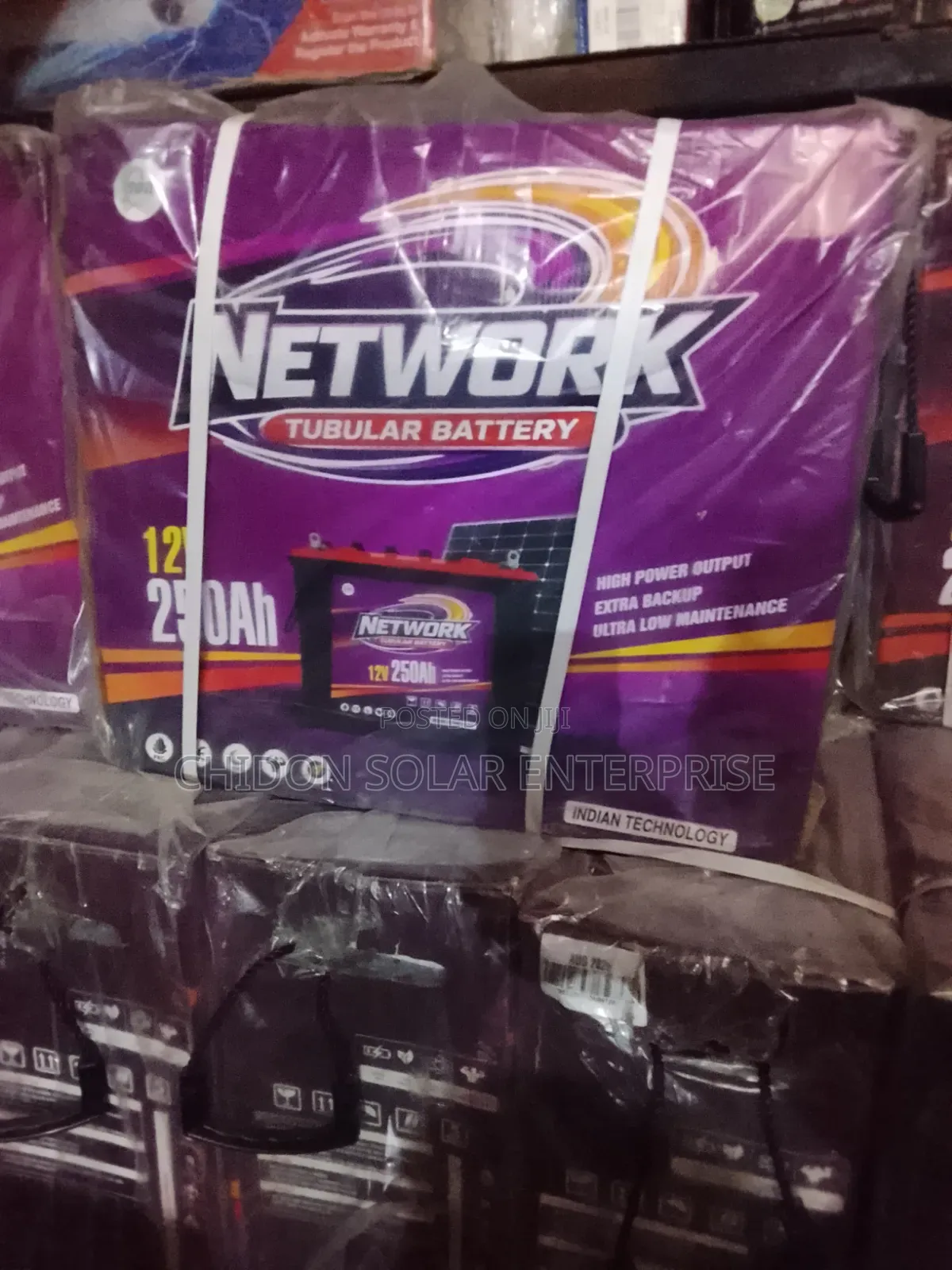 250Ah 12V NETWORK Tubular Battery