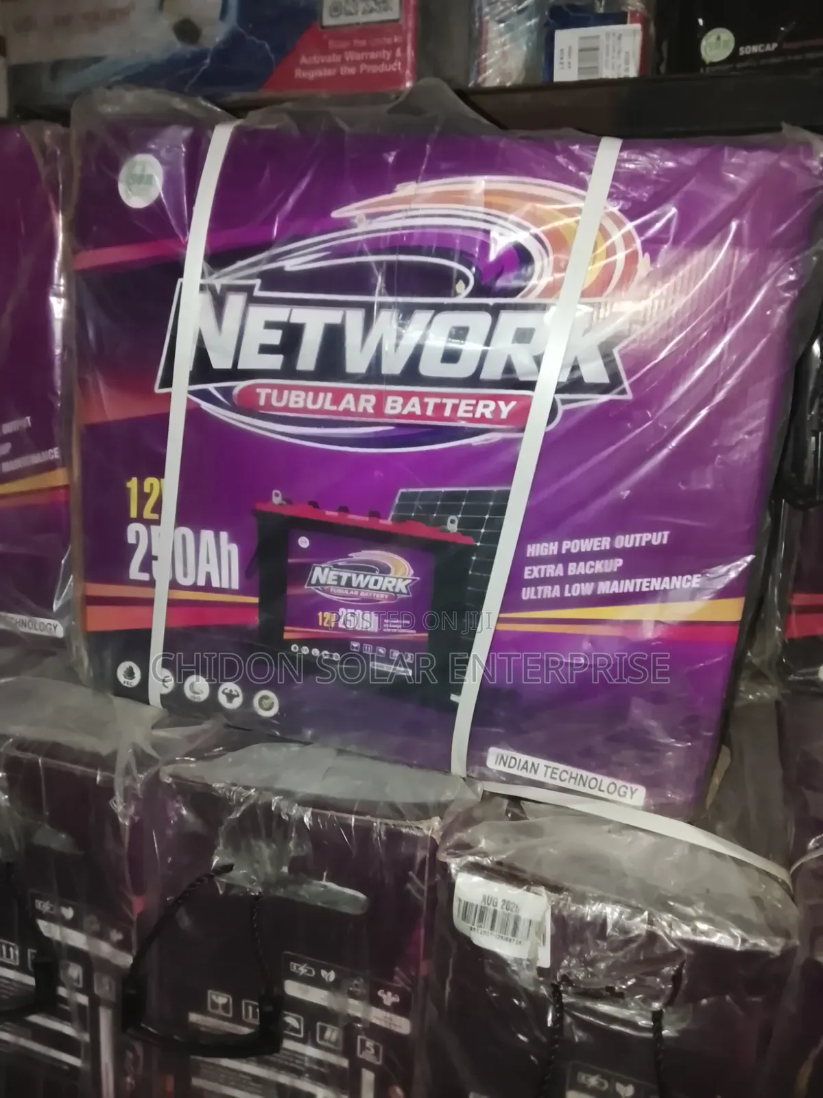 250Ah 12V NETWORK Tubular Battery