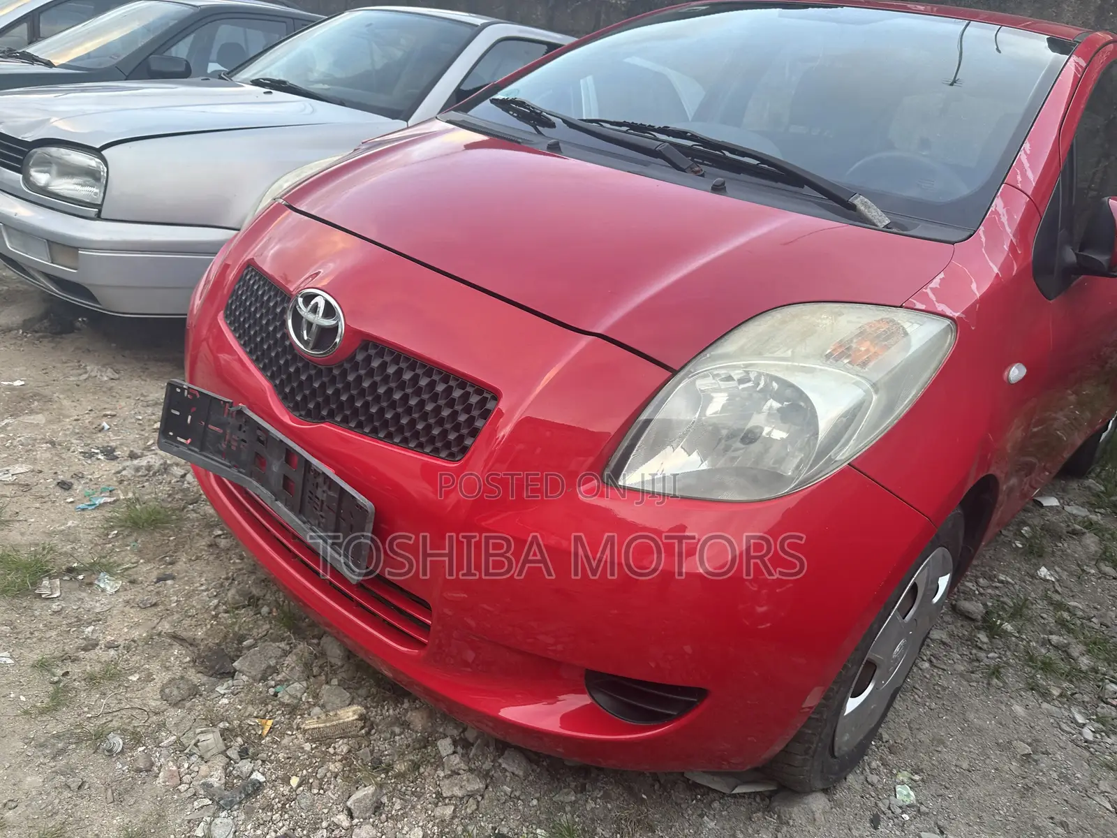 Toyota Yaris 2009 Red