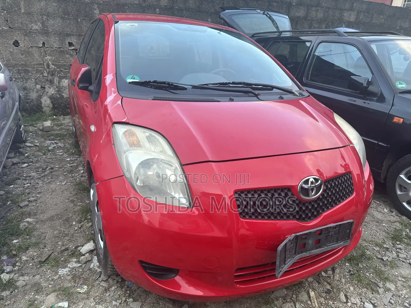 Toyota Yaris 2009 Red
