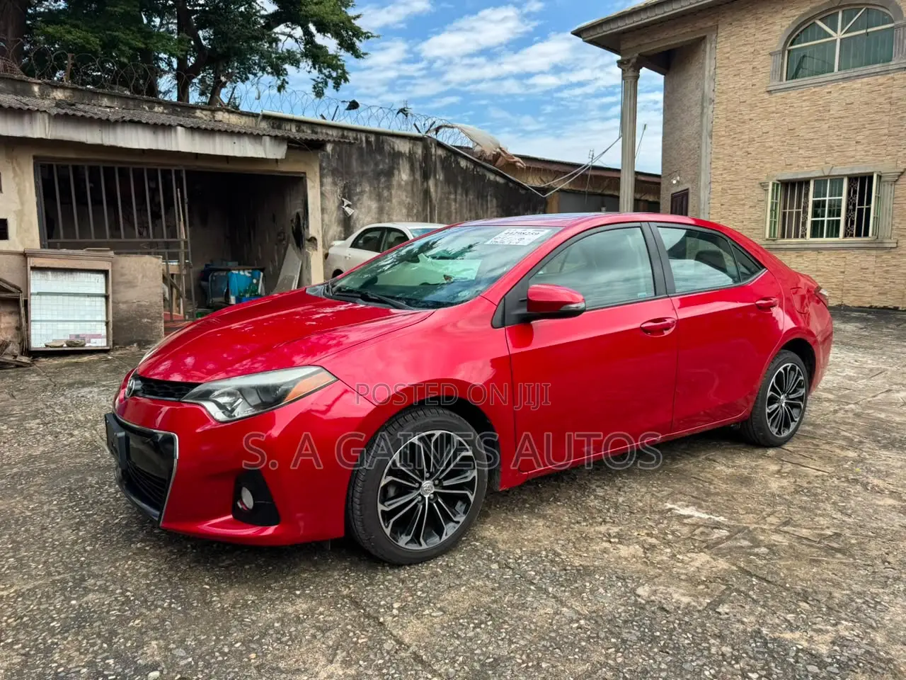 Toyota Corolla S Plus 4dr Sedan (1.8L 4cyl CVT) 2015 Red