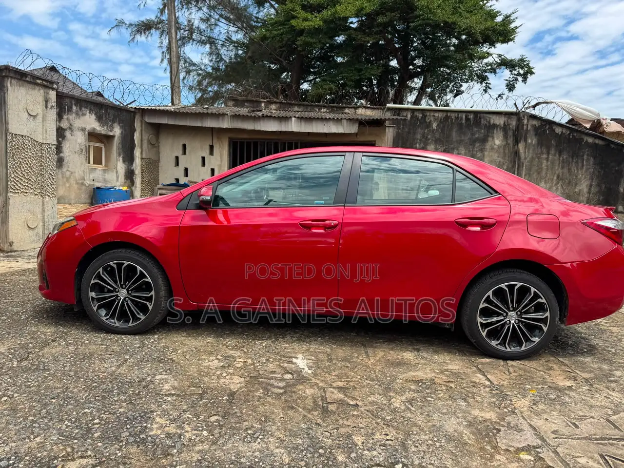 Toyota Corolla S Plus 4dr Sedan (1.8L 4cyl CVT) 2015 Red