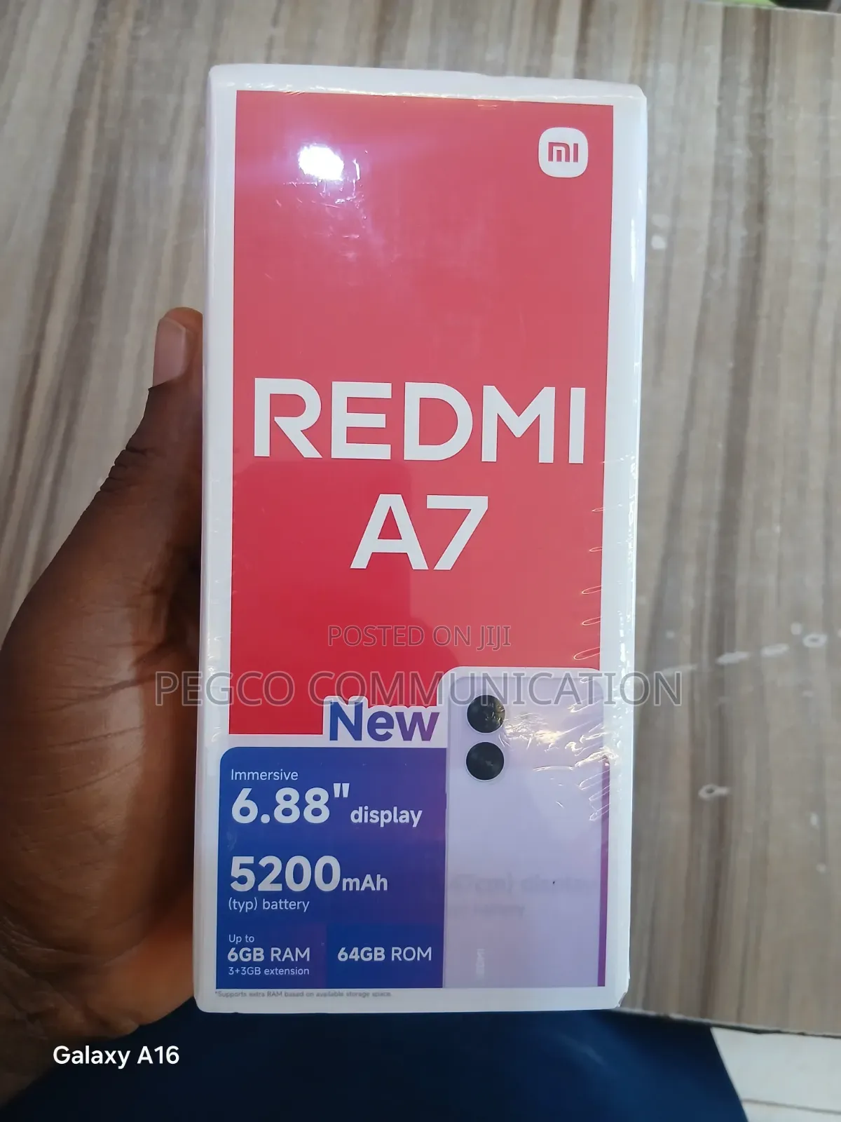 New Xiaomi Redmi A7 64 GB Black