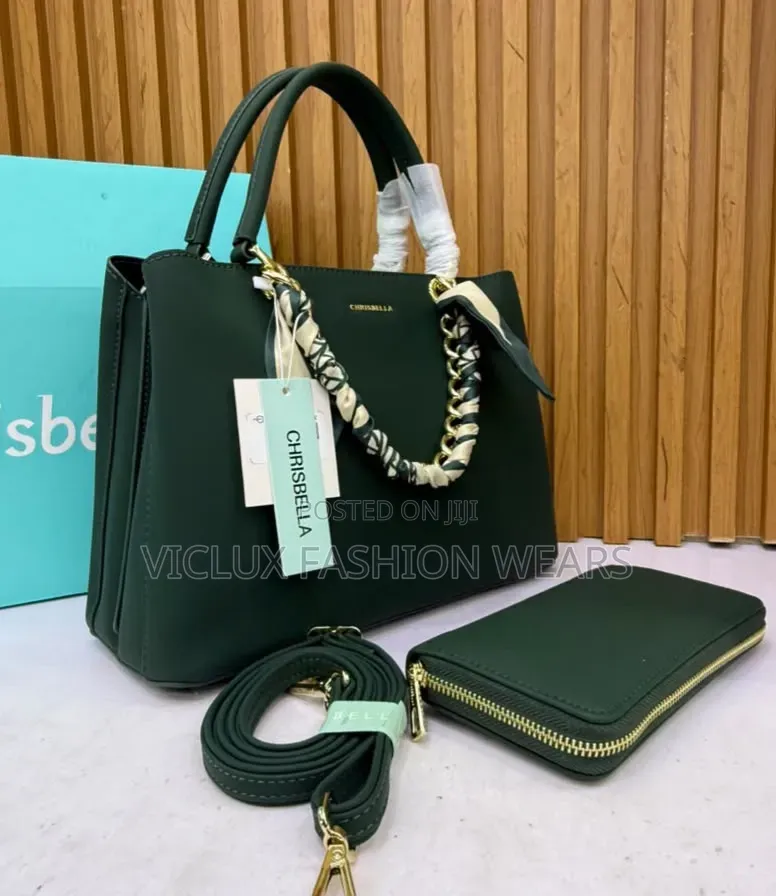 Chrisbella High Quality Ladies Hand Bag With Purse