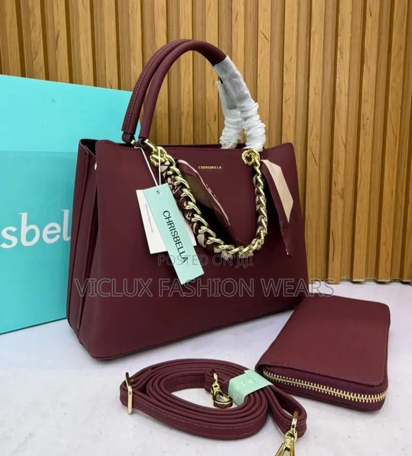 Chrisbella High Quality Ladies Hand Bag With Purse