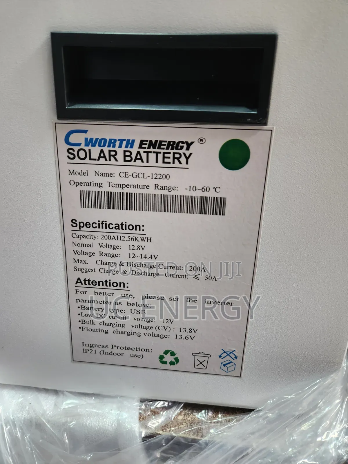 2.5kwh Cworth Energy 12v