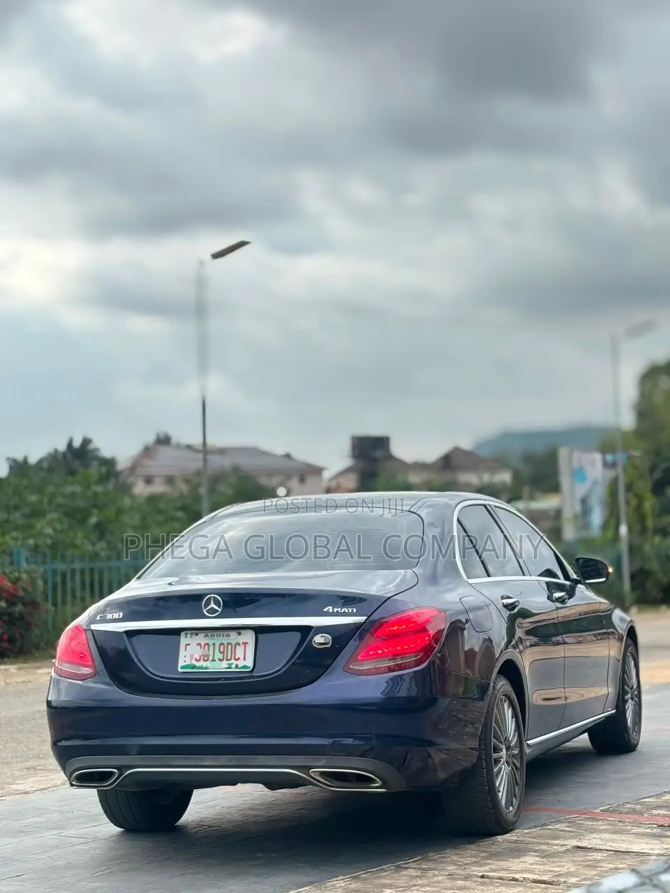 Mercedes-Benz C300 Luxury 4Matic Sedan AWD (2.0L 4cyl 7A) 2016 Blue